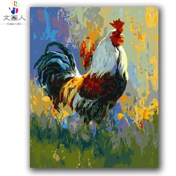 Chicken Big cock painting by numbers animals picture on canvas drawing coloring by numbers with kits for children's room decor
Chicken Big cock painting by numbers animals picture on canvas drawing coloring by numbers with kits for children's room decor
