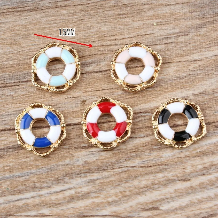 10pcs DIY Jewelry Accessories Drop Oil Lifebuoy Alloy Charms Bracelet Pendant Finding Navy Style Double Color Lifebuoy YZ065
10pcs DIY Jewelry Accessories Drop Oil Lifebuoy Alloy Charms Bracelet Pendant Finding Navy Style Double Color Lifebuoy YZ065