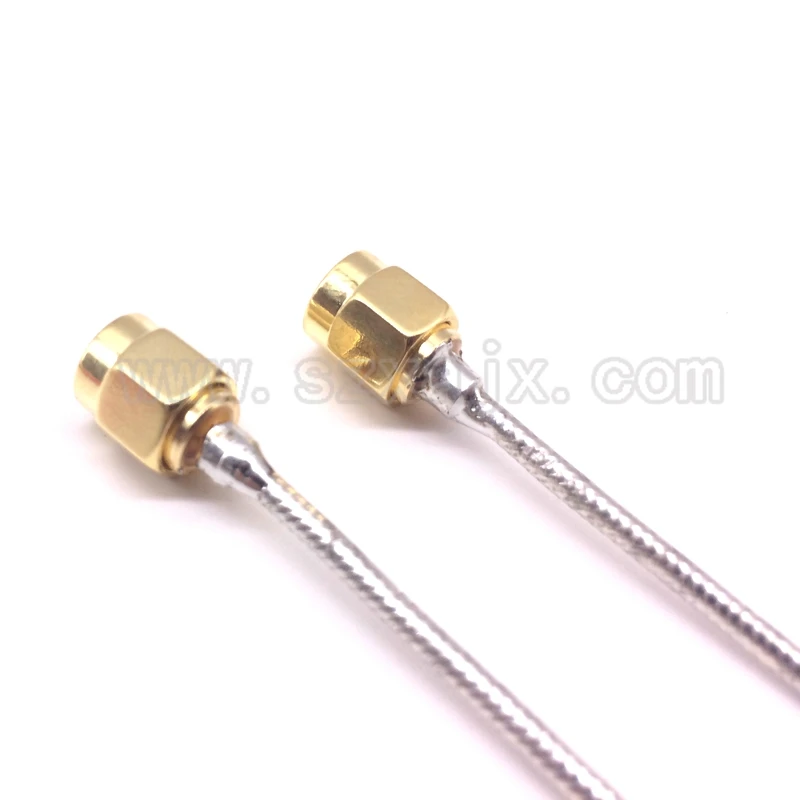 SMA Male To Male Straight Solder RG405 Jumper Pigtail 15cm Cable for sale online SMA Male To Male Straight Solder RG405 Jumper Pigtail 15cm Cable for sale online