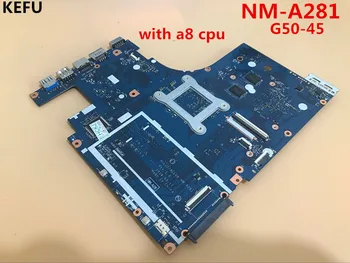 KEFU Laptop Motherboard for Lenovo G50-45 ACLU5/ACLU6 NM-A281 A8 CPU DDR3 100% Fully Tested
KEFU Laptop Motherboard for Lenovo G50-45 ACLU5/ACLU6 NM-A281 A8 CPU DDR3 100% Fully Tested