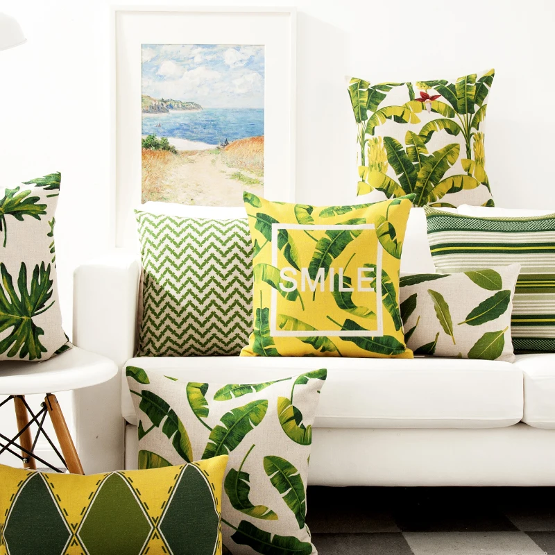 American style Rural Tropical plants Plant Pillow Cover Home Decorative Pillows Linen Pillow Case Office Sofa Cushion Cover
American style Rural Tropical plants Plant Pillow Cover Home Decorative Pillows Linen Pillow Case Office Sofa Cushion Cover