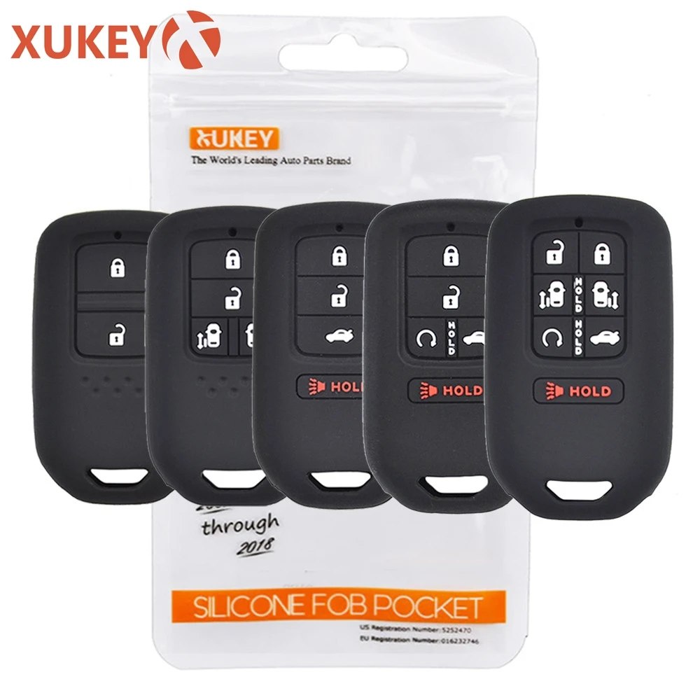 Silicone Remote Key Case Fob Cover For Honda Civic Accord CR-V Pilot Fit Odyssey Jazz CRZ HR-V Vezel Ridgeline City 2018 2019
Silicone Remote Key Case Fob Cover For Honda Civic Accord CR-V Pilot Fit Odyssey Jazz CRZ HR-V Vezel Ridgeline City 2018 2019