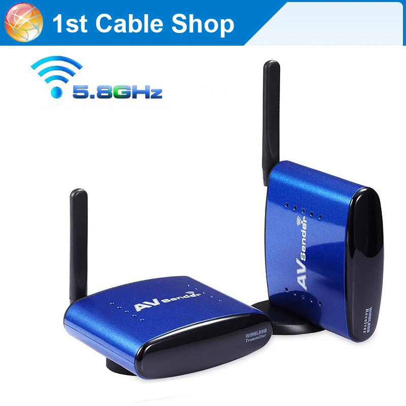 PAT-530 5.8GHz Wireless AV Sender Transmitter Receiver Audio Video IR Extender(sender+receiver)
PAT-530 5.8GHz Wireless AV Sender Transmitter Receiver Audio Video IR Extender(sender+receiver)