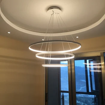 Personality Chandeliers Circular Ring Chandelier lamp Acrylic LED Chandelier Lights round fixtures for living room bedroom lamp
Personality Chandeliers Circular Ring Chandelier lamp Acrylic LED Chandelier Lights round fixtures for living room bedroom lamp