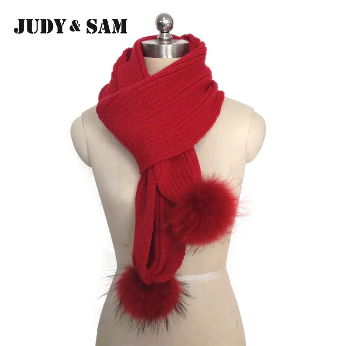 JSFUR Brand New Scarf For Women with Real Raccoon Fur Wool Blend Knitted Stripped Style Long Scarves Women Scarves
JSFUR Brand New Scarf For Women with Real Raccoon Fur Wool Blend Knitted Stripped Style Long Scarves Women Scarves