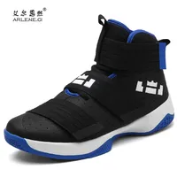 2018 Professional Basketball Shoes Lebron James High Top Gym Trainer Boots Ankle Boots Outdoor Men Sneakers Athletic Sport Shoes image