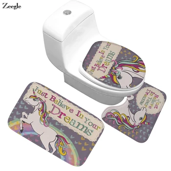 Zeegle Floor Mat Bath Mat Unicorn Bathroom Carpet Absorbent Toilet Rug Anti-slip Bathroom Decor Rug Door Mat
Zeegle Floor Mat Bath Mat Unicorn Bathroom Carpet Absorbent Toilet Rug Anti-slip Bathroom Decor Rug Door Mat
