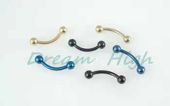 HENGKE Jewelry Eyebrow Piercing Vacuum Plating Titanium Eyebrow Jewelry Body Ring 100pcs/lot Free Shipping Mixed color 
HENGKE Jewelry Eyebrow Piercing Vacuum Plating Titanium Eyebrow Jewelry Body Ring 100pcs/lot Free Shipping Mixed color