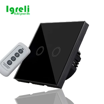 eu standard,2 gang 1 way touch switches,white/black/bold crystal glass panel, wall light remote switch for smart home
eu standard,2 gang 1 way touch switches,white/black/bold crystal glass panel, wall light remote switch for smart home
