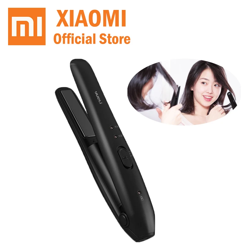 Xiaomi YueLi Wireless Mini Hair Straightener 2500mAh Battery Power Bank LED hair care Portable Hair curler for girl Travel home
Xiaomi YueLi Wireless Mini Hair Straightener 2500mAh Battery Power Bank LED hair care Portable Hair curler for girl Travel home