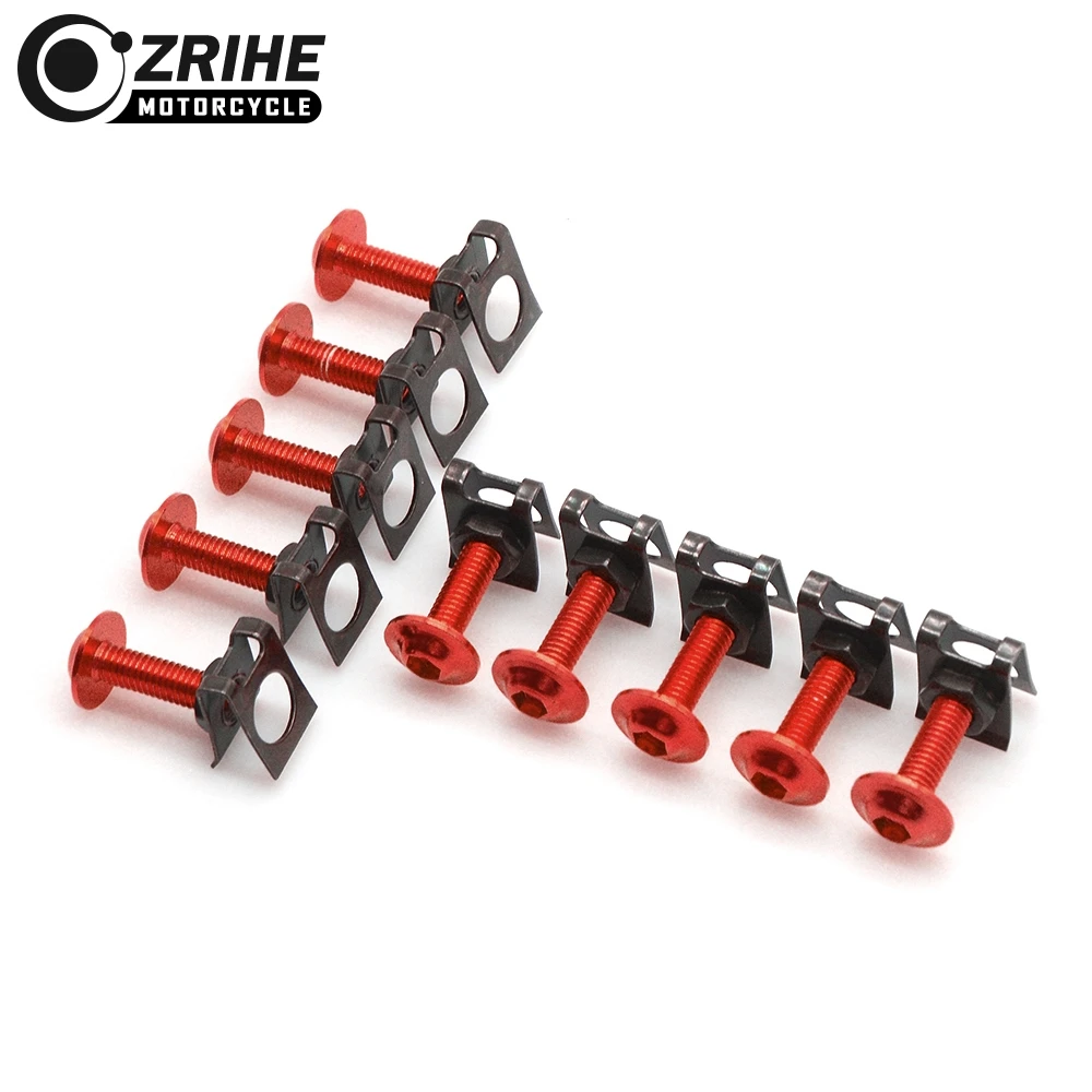 10 PCS M6 Fairing Body Work Bolt Kit Screw Spire Speed Fastener Clip Nuts For DUCATI Monster S2R 1000 Dark 1100S/EVO 1200 S4 S4R
10 PCS M6 Fairing Body Work Bolt Kit Screw Spire Speed Fastener Clip Nuts For DUCATI Monster S2R 1000 Dark 1100S/EVO 1200 S4 S4R