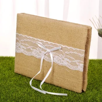 Custom Burlap Wedding Guest Book Personalized Flora Pearl Guestbook Ribbon Rustic Vintage Wedding Guest Gift Signature Book
Custom Burlap Wedding Guest Book Personalized Flora Pearl Guestbook Ribbon Rustic Vintage Wedding Guest Gift Signature Book