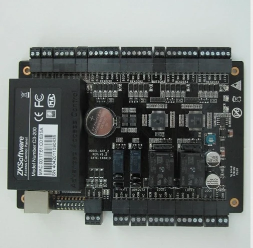 ZKTECO C3-200 CONTROLLER 2 door access control board TCP/IP Card access control Support English Software in STOCK
ZKTECO C3-200 CONTROLLER 2 door access control board TCP/IP Card access control Support English Software in STOCK