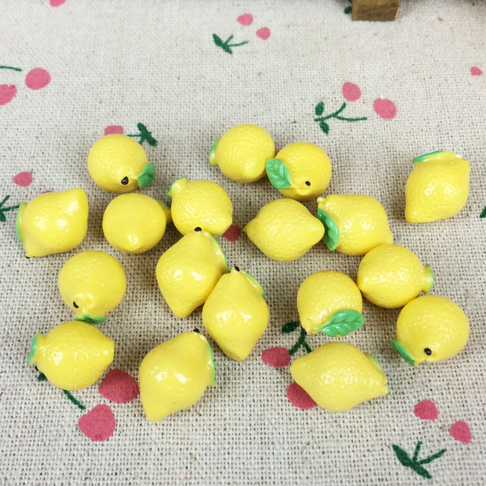 10Pieces Resin Artificial Fake Miniature Food Yellow Lemon Kawaii DIY Embellishment Accessories Scrapbooking Craft Making11*16mm
10Pieces Resin Artificial Fake Miniature Food Yellow Lemon Kawaii DIY Embellishment Accessories Scrapbooking Craft Making11*16mm