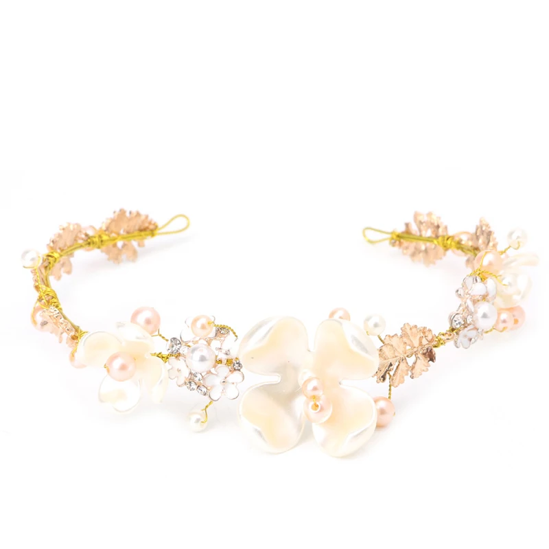 Flower Faux Pearl Rhinestone Wedding Hairband Hair Clip Tiara For Bridal Accessories
Flower Faux Pearl Rhinestone Wedding Hairband Hair Clip Tiara For Bridal Accessories