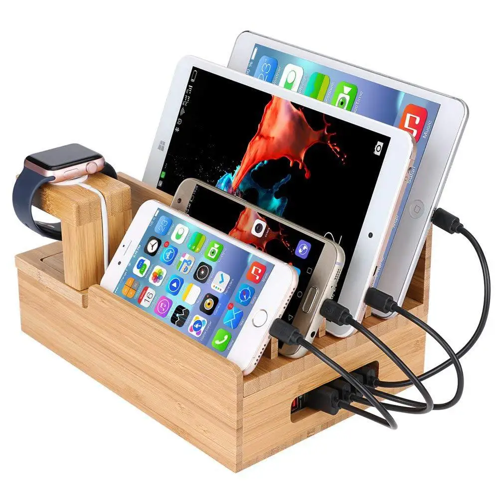 SZYSGSD Bamboo Charging Dock Station Charger Holder Stand For Apple Watch IPad Charger Stand for iPhone XS XR 8 7
SZYSGSD Bamboo Charging Dock Station Charger Holder Stand For Apple Watch IPad Charger Stand for iPhone XS XR 8 7