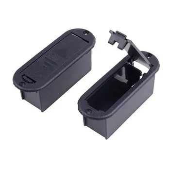 New 1pc ABS 9V Battery Box Case Cover Holders For Guitar Bass Pickup Ukulele With Wires Black Replacement Accessories Hot Sale
New 1pc ABS 9V Battery Box Case Cover Holders For Guitar Bass Pickup Ukulele With Wires Black Replacement Accessories Hot Sale
