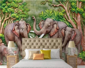 beibehang 3d wallpaper Papel de parede 3d mural wall roll custom elephant embossed home interior background wall photo wallpaper
beibehang 3d wallpaper Papel de parede 3d mural wall roll custom elephant embossed home interior background wall photo wallpaper