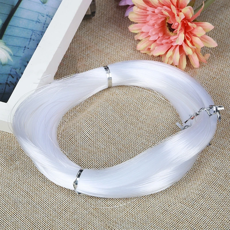 1roll Transparent Non-stretched Fish Line 0.4/0.5/0.6/0.7/0.8/0.9/1mm Beaded Bracelet Clear Cords DIY Jewelry Making Accessories
1roll Transparent Non-stretched Fish Line 0.4/0.5/0.6/0.7/0.8/0.9/1mm Beaded Bracelet Clear Cords DIY Jewelry Making Accessories