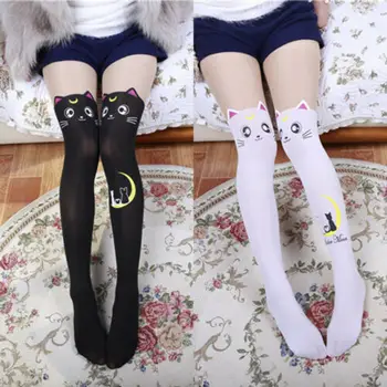 Women Girl Cute 3D Cartoon Thigh High Stockings Plus Size Over The Knee Soft Pantyhose
Women Girl Cute 3D Cartoon Thigh High Stockings Plus Size Over The Knee Soft Pantyhose