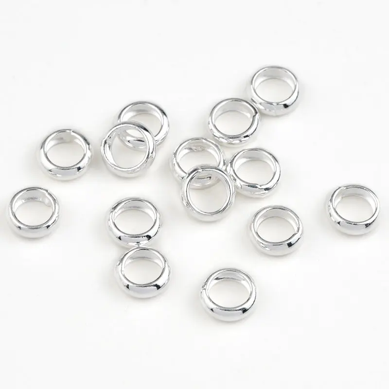2019 NEW 3-8mm 925 sterling silver rings Circles silver Loose Spacer rings silver beads for Bracelet Necklace Jewelry Making DIY
2019 NEW 3-8mm 925 sterling silver rings Circles silver Loose Spacer rings silver beads for Bracelet Necklace Jewelry Making DIY