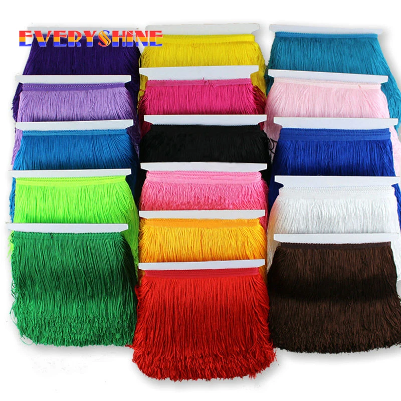 Long 15/20/30cm 2Yard Lace Trim Tassel Fringe DIY Latin Dress Stage Clothes Accessories Decorative Tassels for Curtains JK139
Long 15/20/30cm 2Yard Lace Trim Tassel Fringe DIY Latin Dress Stage Clothes Accessories Decorative Tassels for Curtains JK139