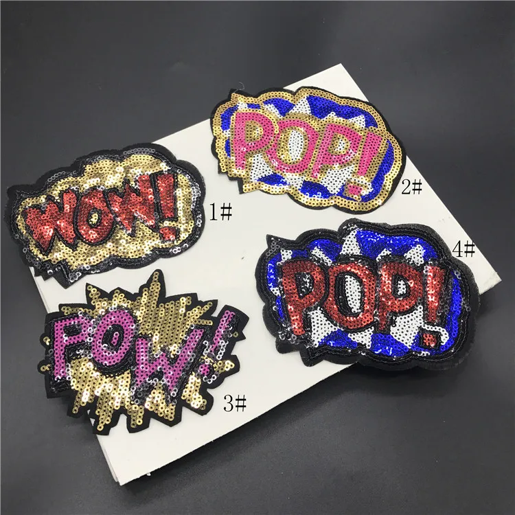 Sequins Letter Embroidery Cloth Paste Children's Clothing Jeans Decoration Patch Hand Stitching Cloth
Sequins Letter Embroidery Cloth Paste Children's Clothing Jeans Decoration Patch Hand Stitching Cloth