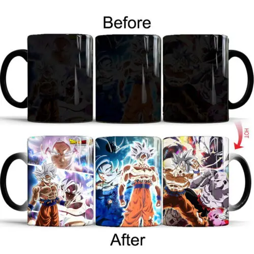 Dragon Ball Super Saiyan Goku Ultra Instinct White vs Jiren Coffee Milk Mug Magic Color Changing Ceramics Cup Heat Sensitive
Dragon Ball Super Saiyan Goku Ultra Instinct White vs Jiren Coffee Milk Mug Magic Color Changing Ceramics Cup Heat Sensitive
