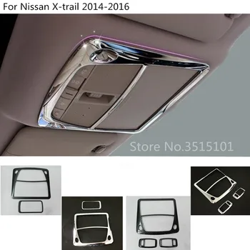 Car styling cover front rear tail read reading light lamp frame trim 2pcs For Nissan X-trail xtrail T32/Rogue 2014 2015 2016
Car styling cover front rear tail read reading light lamp frame trim 2pcs For Nissan X-trail xtrail T32/Rogue 2014 2015 2016