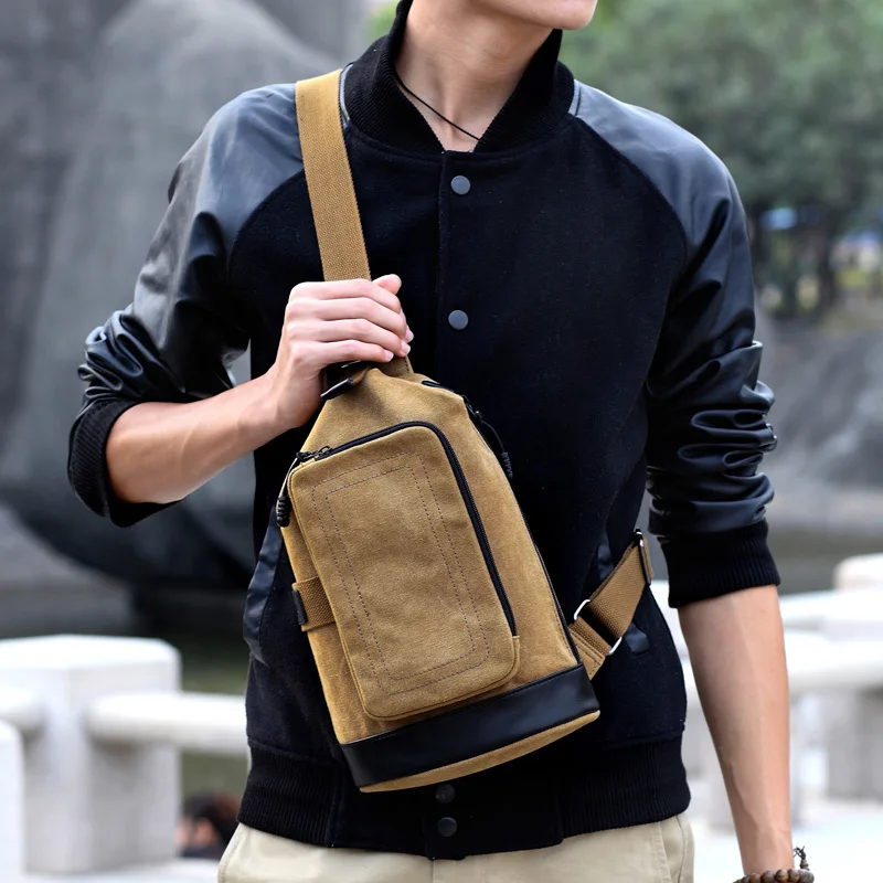 XINCADA men canvas chest bags portable Shoulder bag women Messenger Bag fashion sports bag
XINCADA men canvas chest bags portable Shoulder bag women Messenger Bag fashion sports bag