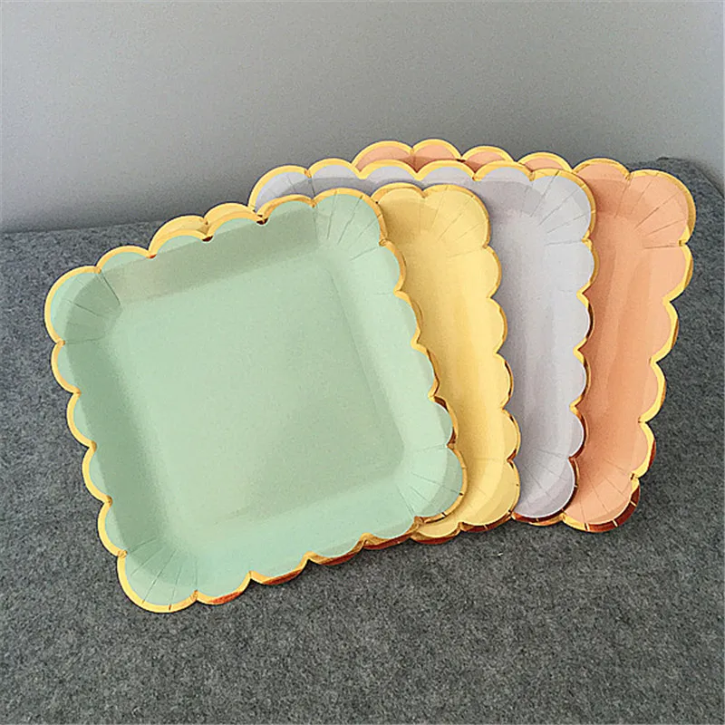 16pcs Large 9inch Solid Foil Paper Plates Gold Buffet Dishes Wedding Bridal Shower New Year Home Party Supplies Decoration
16pcs Large 9inch Solid Foil Paper Plates Gold Buffet Dishes Wedding Bridal Shower New Year Home Party Supplies Decoration