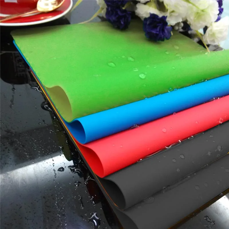 1Pcs Waterproof Silicone Non Slip Dining Table Mat Placemat Resistant Table Place Mat Dish Bowl Heat Resistant Pad 360 X 220mm
1Pcs Waterproof Silicone Non Slip Dining Table Mat Placemat Resistant Table Place Mat Dish Bowl Heat Resistant Pad 360 X 220mm