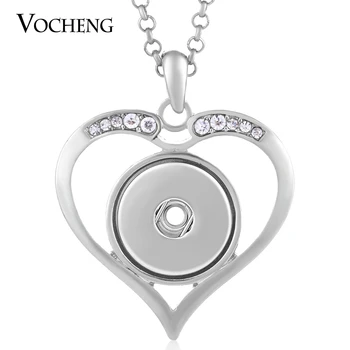 10pcs/lot Wholesale Vocheng Snap Charms Heart Link Chain Necklace 18mm Pendant Jewelry with Stainless Steel Chain NN-434*10
10pcs/lot Wholesale Vocheng Snap Charms Heart Link Chain Necklace 18mm Pendant Jewelry with Stainless Steel Chain NN-434*10