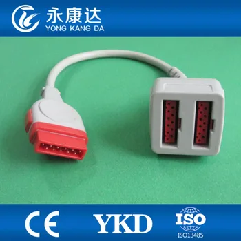 2pcs/pack Free Shipping for GE-Marqutte 11pin Adapter IBP cable,Square 11j>2*Round 11pin,35cm
2pcs/pack Free Shipping for GE-Marqutte 11pin Adapter IBP cable,Square 11j>2*Round 11pin,35cm