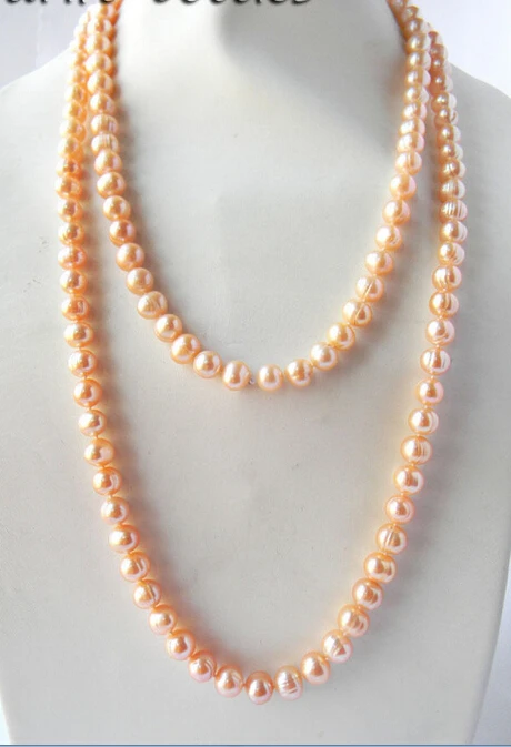 fast50'' 10MM Pink Round Freshwater Pearl Necklace AAA
fast50'' 10MM Pink Round Freshwater Pearl Necklace AAA