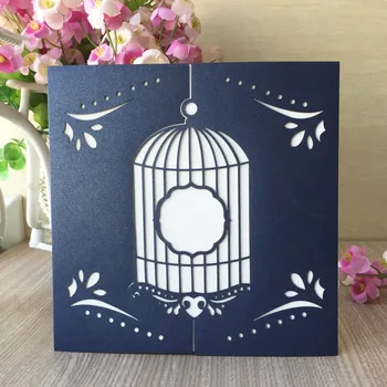 30Pcs Pearl paper Pretty Wedding Decoration Supplies Laser Cut Wedding Invitations Birdcage Pattern Wedding Invitation Cards
30Pcs Pearl paper Pretty Wedding Decoration Supplies Laser Cut Wedding Invitations Birdcage Pattern Wedding Invitation Cards
