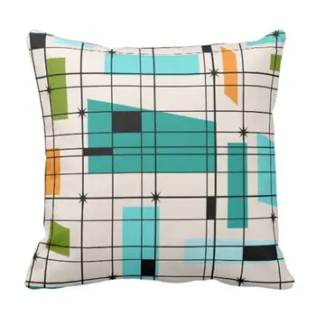 Throw Pillow Cover Teal Mid Retro Grid Orange Century Pillow Case Home Square Pillowcase
Throw Pillow Cover Teal Mid Retro Grid Orange Century Pillow Case Home Square Pillowcase