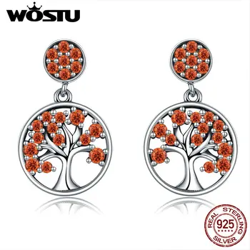 WOSTU Hot Sale 100% 925 Sterling Silver 3 Colors Tree of Life Stud Earrings for Women Luxury S925 Silver Jewelry Gift CQE321
WOSTU Hot Sale 100% 925 Sterling Silver 3 Colors Tree of Life Stud Earrings for Women Luxury S925 Silver Jewelry Gift CQE321