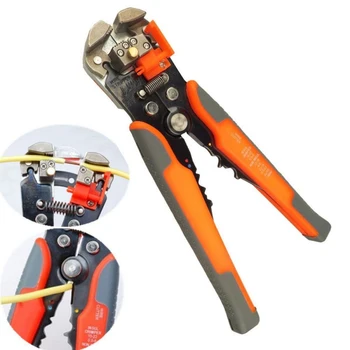 Multi Tool Multi Function Wire Stripper Automatic Adjustable Cable Cutter Crimping Tool Peeling Pliers Crimping Tool
Multi Tool Multi Function Wire Stripper Automatic Adjustable Cable Cutter Crimping Tool Peeling Pliers Crimping Tool
