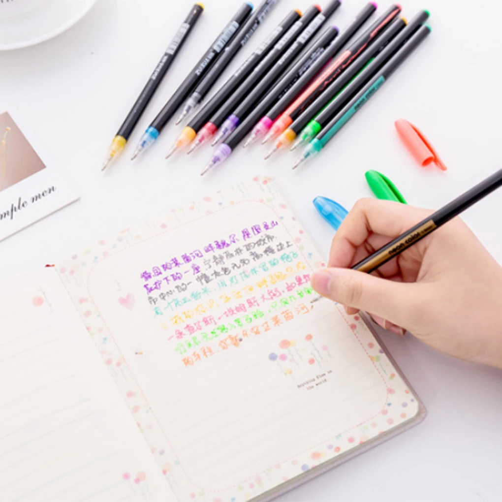 The ZHUTING 16Pcs/set Water Paint Doodle Pens Fade Resistant Paint Fine Point Drawing Fluorescence Marker Pen
The ZHUTING 16Pcs/set Water Paint Doodle Pens Fade Resistant Paint Fine Point Drawing Fluorescence Marker Pen