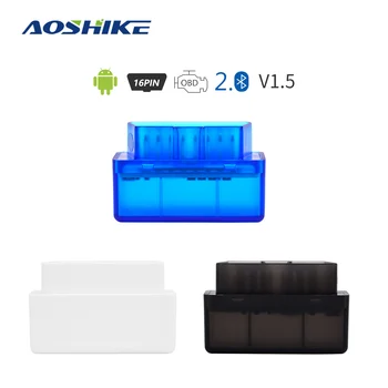 AOSHIKE Super Mini ELM 327 Bluetooth V1.5/V2.1 OBD2 OBD Car Diagnostic-Tool Scanner OBDII Adapter Auto Diagnostic Tool
AOSHIKE Super Mini ELM 327 Bluetooth V1.5/V2.1 OBD2 OBD Car Diagnostic-Tool Scanner OBDII Adapter Auto Diagnostic Tool