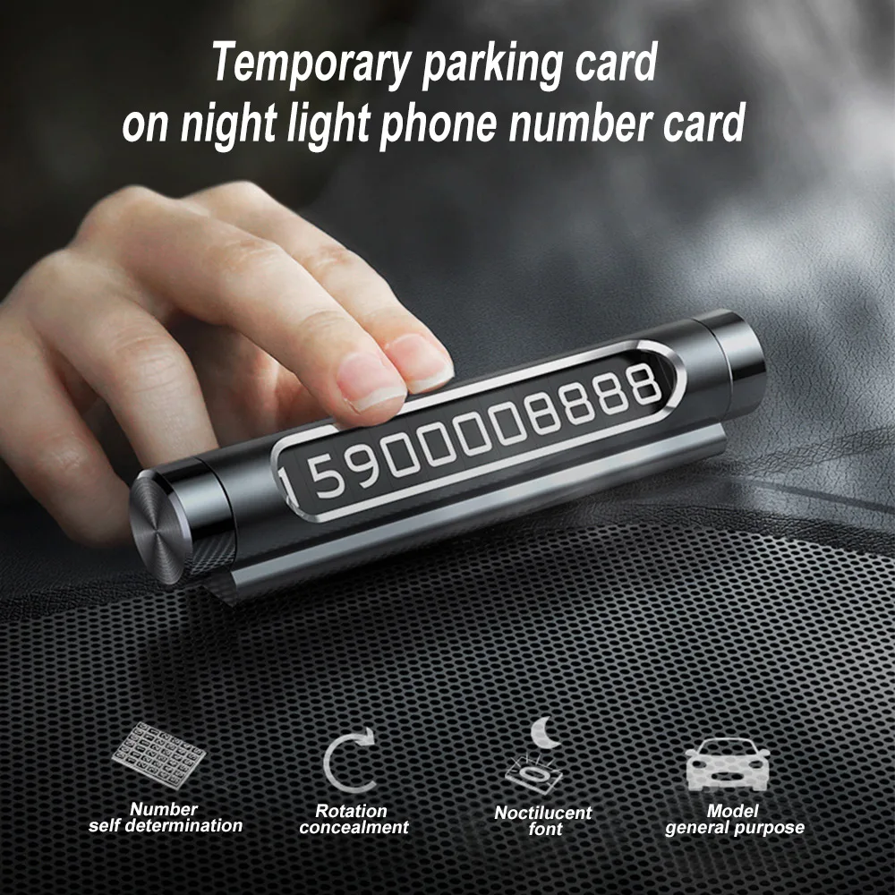 Hidden Car Phone Number Card Plate Stickers For Car Styling Luminous Temporary Parking Card Plate Number Card Car Stickers
Hidden Car Phone Number Card Plate Stickers For Car Styling Luminous Temporary Parking Card Plate Number Card Car Stickers