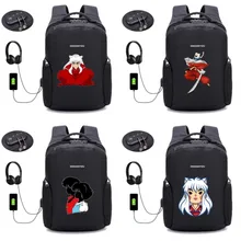 Japan anime Inuyasha backpack USB external hole Anti thief Travel Laptop bag school student book backpack 8 style
Japan anime Inuyasha backpack USB external hole Anti thief Travel Laptop bag school student book backpack 8 style