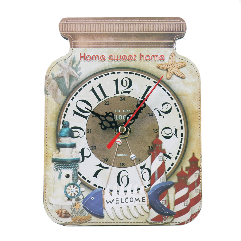 European Style Wooden Clock Creative Bottle Shaped Wall Clock Household Bedroom Bar Colorful Hanging Decor Without Battery -2# 
European Style Wooden Clock Creative Bottle Shaped Wall Clock Household Bedroom Bar Colorful Hanging Decor Without Battery -2#