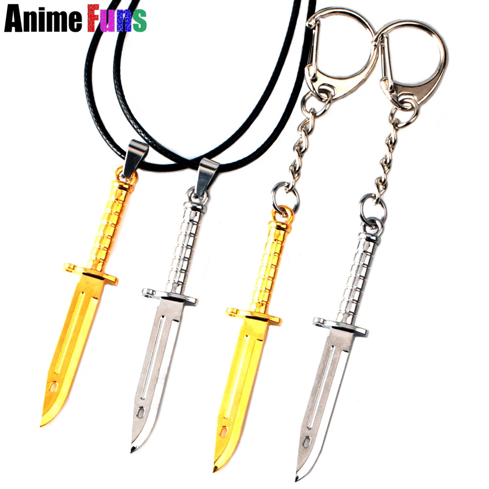 Game CS GO Choker Necklace Karambit M9 Knife Weapon Model Counter Strike Keyring Keychain CS GO Charm Limited Souvenir Chaveiro
Game CS GO Choker Necklace Karambit M9 Knife Weapon Model Counter Strike Keyring Keychain CS GO Charm Limited Souvenir Chaveiro