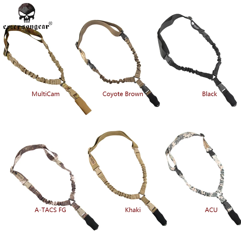 EMERSON Adjustable Hunting One Point Slings Rifle Sling Bungee Strap Safety Nylon Belt Rope with Metal Hook
EMERSON Adjustable Hunting One Point Slings Rifle Sling Bungee Strap Safety Nylon Belt Rope with Metal Hook