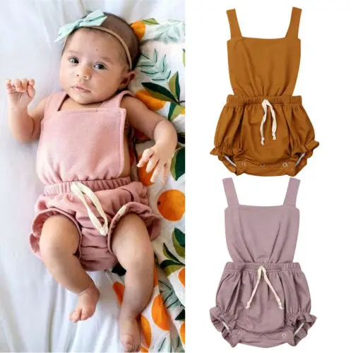 Summer Fashion Cute Newborn Baby Girl Solid Ruffle Sleeveless Romper Jumpsuit Outfits Clothes
Summer Fashion Cute Newborn Baby Girl Solid Ruffle Sleeveless Romper Jumpsuit Outfits Clothes