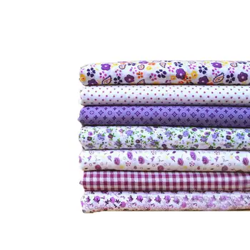 7pcs/set DIY Cotton Fabric Cloth Flower Printed Patchwork Sewing Quilting Purple Series 50*50CM
7pcs/set DIY Cotton Fabric Cloth Flower Printed Patchwork Sewing Quilting Purple Series 50*50CM