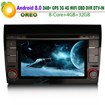 DAB+ Octa Core Android 8.0 Car CD player for FOR FIAT BRAVO Car Stereo GPS Wifi Sat Navi DVR WiFi 4G Canbus BT OBD SD Radio
DAB+ Octa Core Android 8.0 Car CD player for FOR FIAT BRAVO Car Stereo GPS Wifi Sat Navi DVR WiFi 4G Canbus BT OBD SD Radio