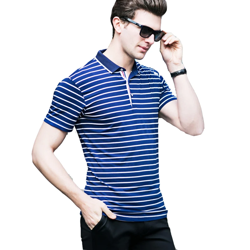 2018 High Quality Polo Homme Brand Clothing Slim Short Sleeve Shirt Lapel Polo Shirt Striped Men Polo Camisa Polo Shirts XXXL
2018 High Quality Polo Homme Brand Clothing Slim Short Sleeve Shirt Lapel Polo Shirt Striped Men Polo Camisa Polo Shirts XXXL